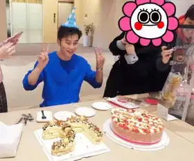 李晨41岁生日,跑男团录视频搞怪送祝福,本尊回复谢谢叔叔们