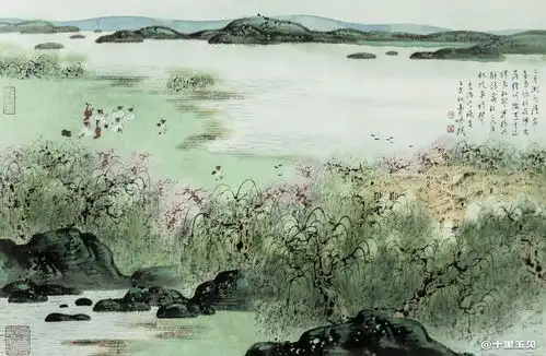 我为画狂孟浩然我在诗里藏了幅画
