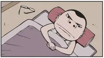 搞笑漫画,男子失眠数羊,可怎么还担心自己睡着了呢
