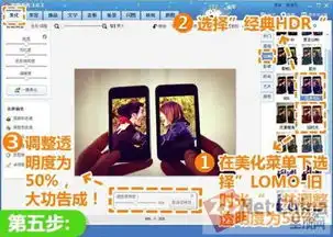 美图秀秀打造搞怪情侣照片
