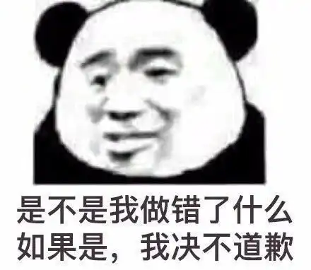 沙雕熊猫头你和我在一起,就是为了我的沙雕表情包吗