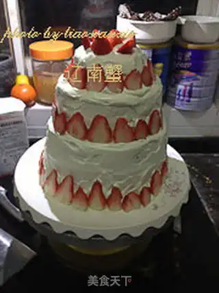 多层生日蛋糕的做法多层生日蛋糕怎么做辽南蟹的菜谱