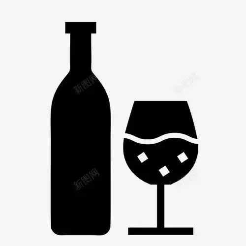 葡萄酒酒类酒瓶图标标志ui图标设计图片免费下载页面网页平面电商创意素材酒类图标
