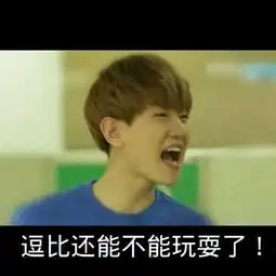 exo成员搞笑带字表情包
