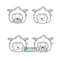懒羊羊头像漫画版微信头像图片大全
