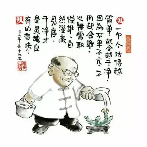 难得一见的长寿图,看到的人有眼福了
