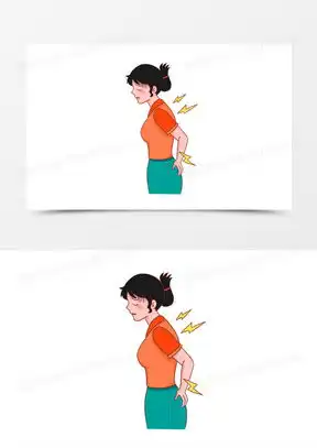 腰酸背痛图片搞笑卡通大全熊猫办公
