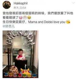 组图胡杏儿夫妇为儿子庆生宝宝被亲出表情包萌态十足
