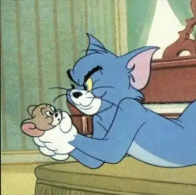 求一张猫和老鼠的图片
