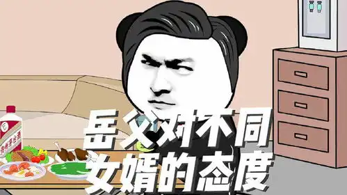 老丈人对不同女婿的态度搞笑动画老丈人和女婿沙雕
