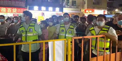 抗疫一线东莞东城公安全警上阵,抗击疫情
