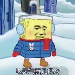 天气冷搞笑表情包请问你是不是想冷死我
