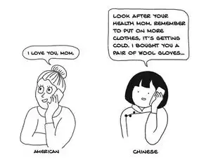 中西方差异爆笑英文漫画,有没有人躺枪......

