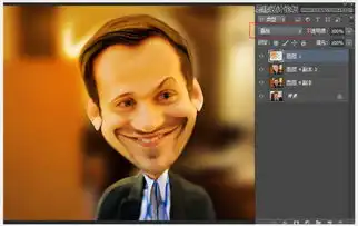 巧用photoshop液化制作漫画效果人像教程
