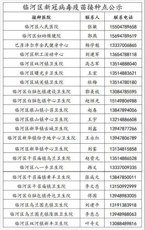 临河人新冠疫苗第二针什么时候可以打答案来了
