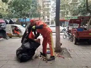 点赞环卫工人齐出动,无惧大风天
