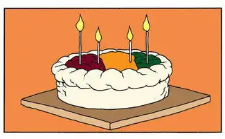 蛋糕中的暗器恶搞漫画图
