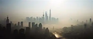 雾霾是什么样子的图片
