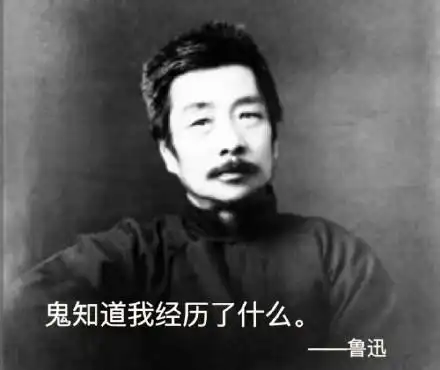 鲁迅名言搞笑表情包我没说过这话,不过确实在理
