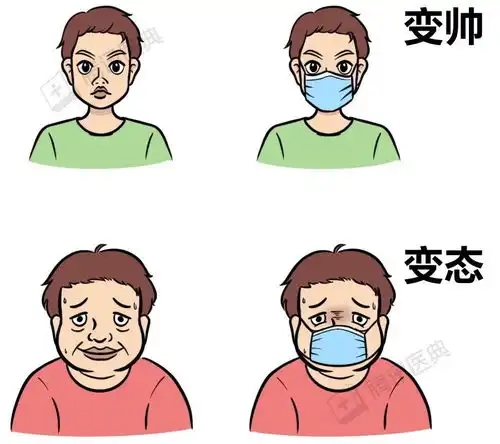 千万别随意摘口罩,当心对颜值大失所望
