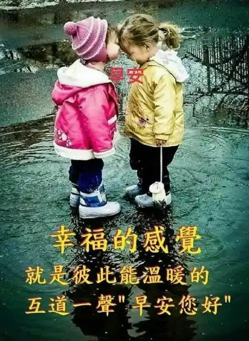 早上好亲爱的问候语图片带字,最特别的早上好温馨表情祝福语

