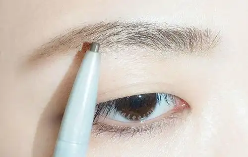 懒人画眉步骤图解砍刀眉笔怎么画眉毛
