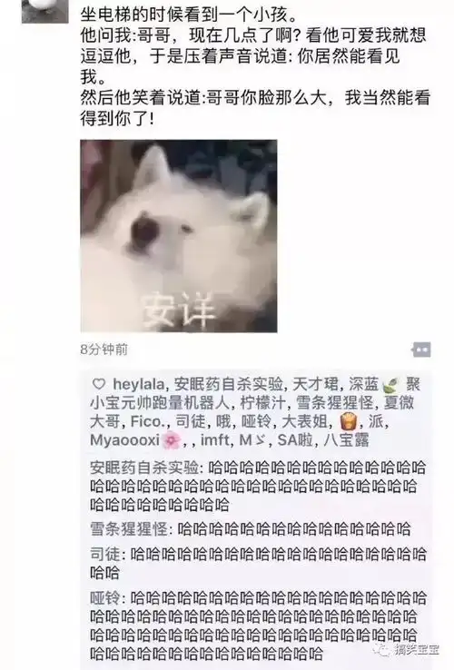 一波来自于朋友圈搞笑事件,你遇到有哪些沙雕的事
