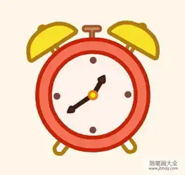 神奇简笔画闹钟
