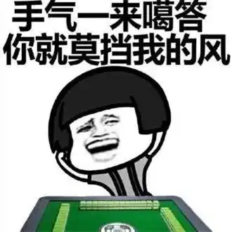 搞笑表情包日常打麻将的套路,太生动形象了
