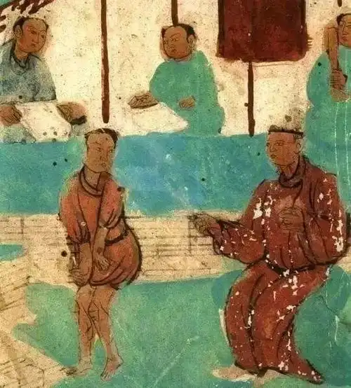在敦煌壁画里,赴一场古西域的下午茶
