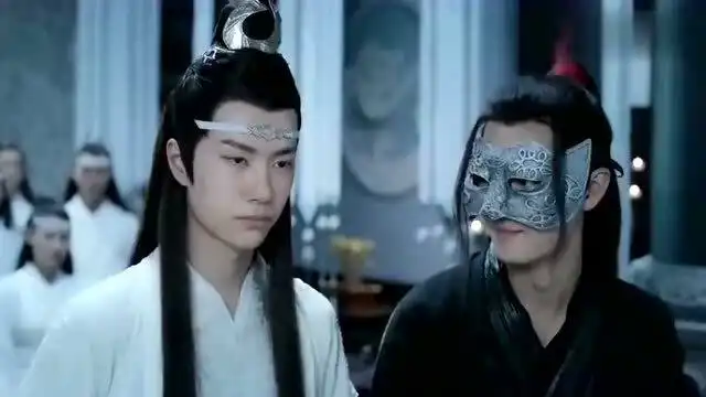 陈情令蓝忘机要下山,魏无羡的小表情瞬间乐了,太搞笑了吧
