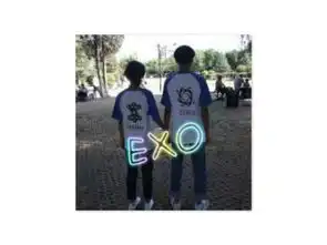 求一张情侣头像带exo字母d
