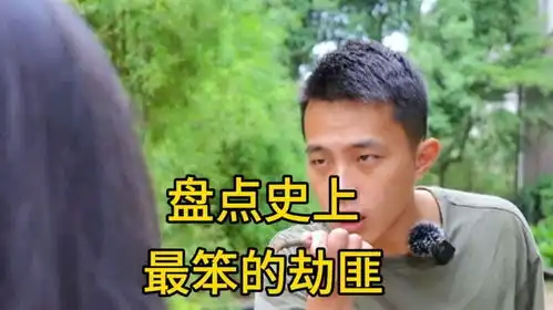 盘点史上最笨的劫匪,一个赛一个,笑不活了专治不开心,搞笑
