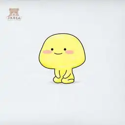 四步教大家画一个微信表情,很乖巧的你一定能学会
