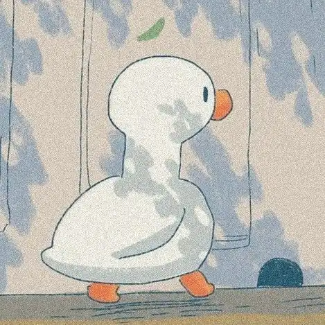可爱呆鹅搞怪头像
