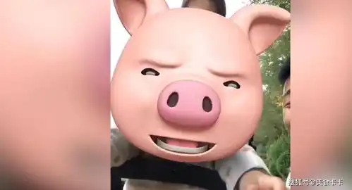 爸爸给宝宝拍视频,小宝宝变成猪宝宝,场面逐渐失控,宝宝秒变脸
