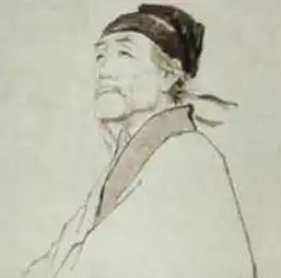 课本上的古人画像都是哪来的杜甫的画像,居然是作者本人

