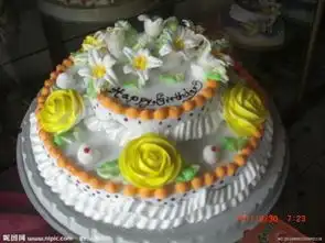 生日蛋糕图片
