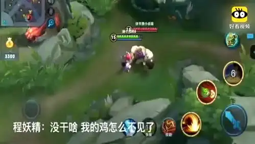 超王者荣耀搞笑小鲁班偷了程咬金家的鸡,最后被追的满图跑
