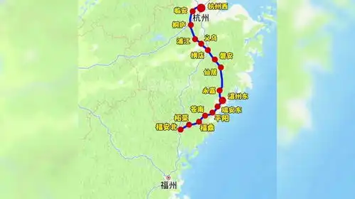 时速350的沿海通道,杭福高铁连接长三角和珠三角的主通道
