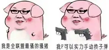 骚猪表情包搞笑图片
