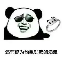 搞笑金馆长熊猫头的女孩子论微信qq表情包图片
