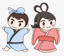 七夕卡通手绘人物图图片素材其他格式下载动漫人物大全
