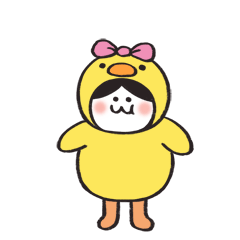 扮小鸟
