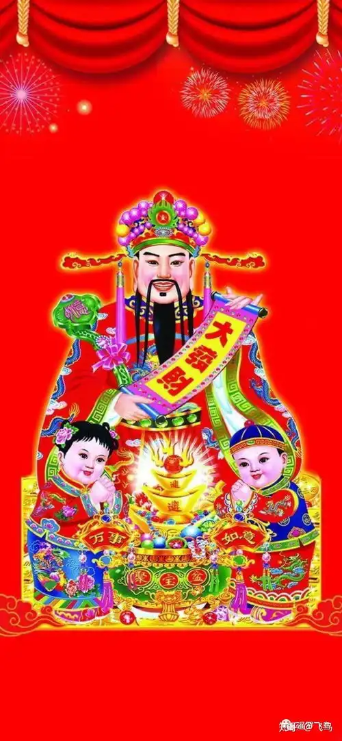 为什么泰国突然流行中国财神屏保和头像
