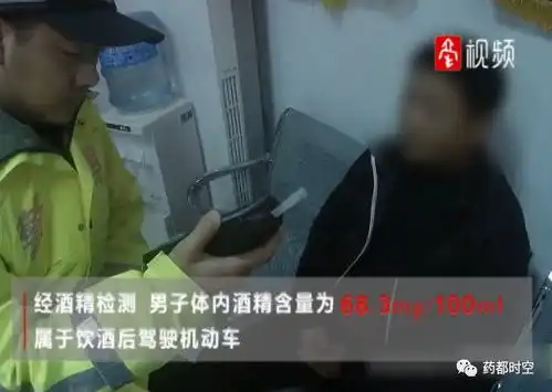 酒后开车走小路没人查爆笑开口是我自控不严
