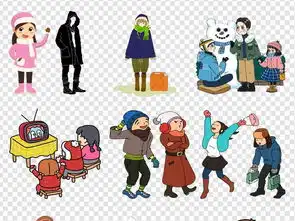 冬天人物素材穿着棉袄的人寒冷降温冷的发抖图片模板下载173.30mb动漫人物大全人物形象
