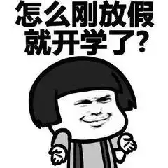 这就是我不想开学的理由
