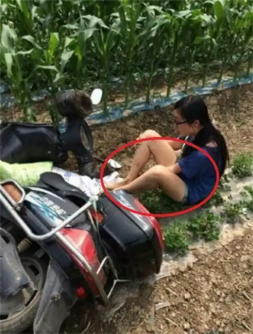 爆笑gif每天晚上回家,总能看到小姐姐在路边等我