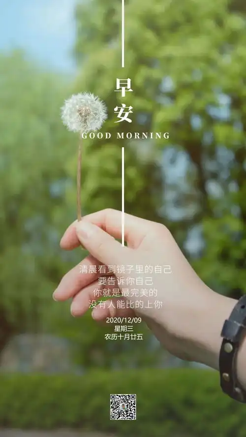 朋友圈最新正能量早安问候语句子图片带文字
